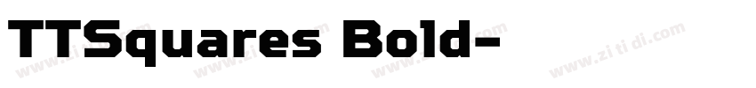 TTSquares Bold字体转换 TTSquares Bold字体转换